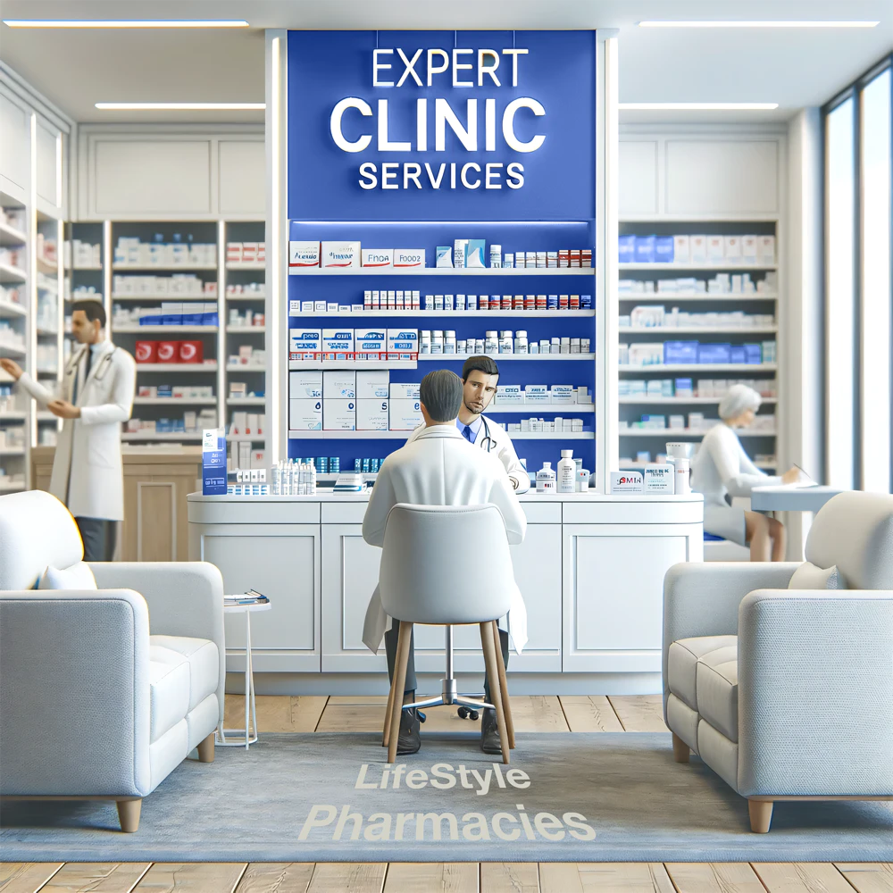 Discover trusted Clinic Services at LifeStyle Pharmacy Group – your destination for professional health assessments, blood pressure and diabetes management, and vaccinations. Our experienced healthcare professionals offer personalised care and advice to support your well-being. Step into a world of comprehensive healthcare solutions tailored just for you.