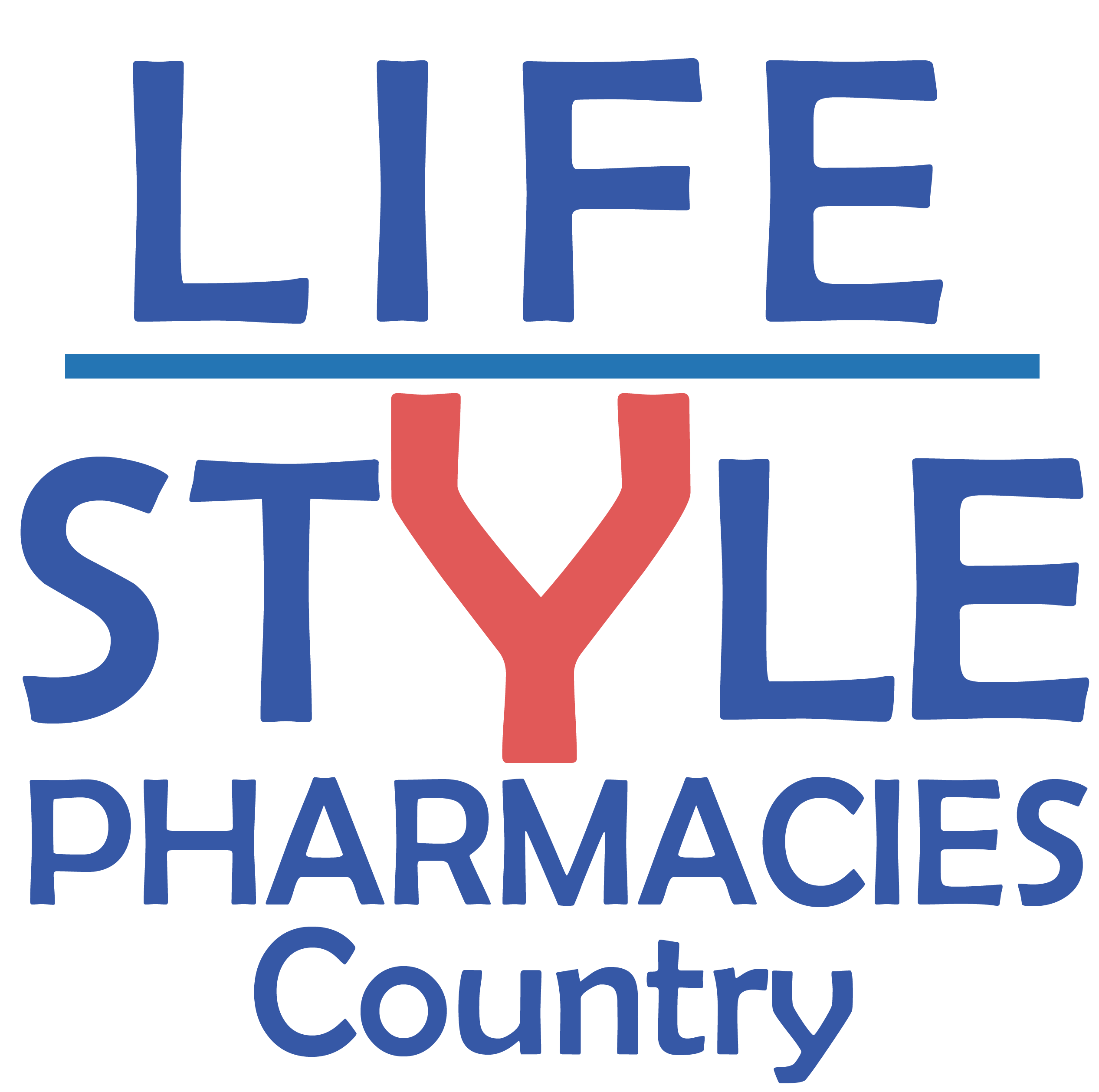 Explore trusted healthcare solutions with Country Pharmacy's logo - your gateway to comprehensive pharmacy services in Magaliesburg. Dedicated to your well-being since 1989.